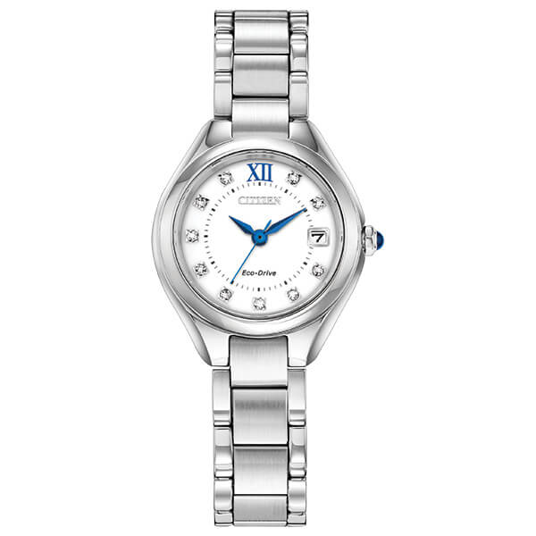 Ladies Citizen Silhouette Crystal Watch