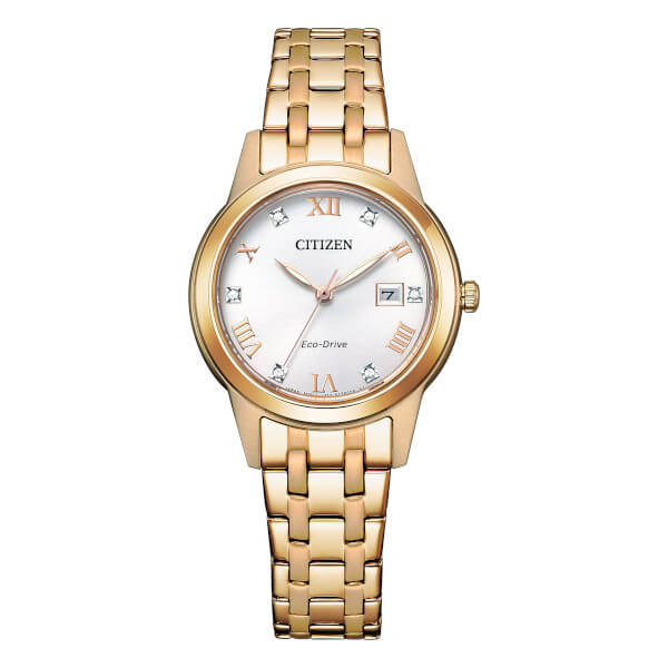 Ladies Citizen Silhouette Crystal Watch