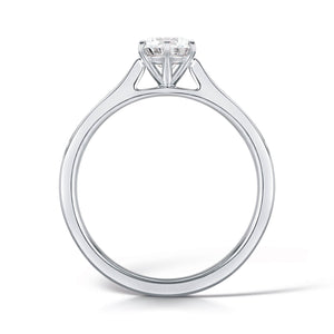 Lab Grown Platinum Diamond Ring