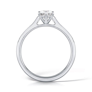 Platinum Diamond Solitaire Ring