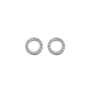 Striking Circle Earrings