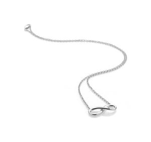 Silver Hot Diamonds Infinity Pendant & Chain, Fresh Necklace, Leevans Jewellers Leeds