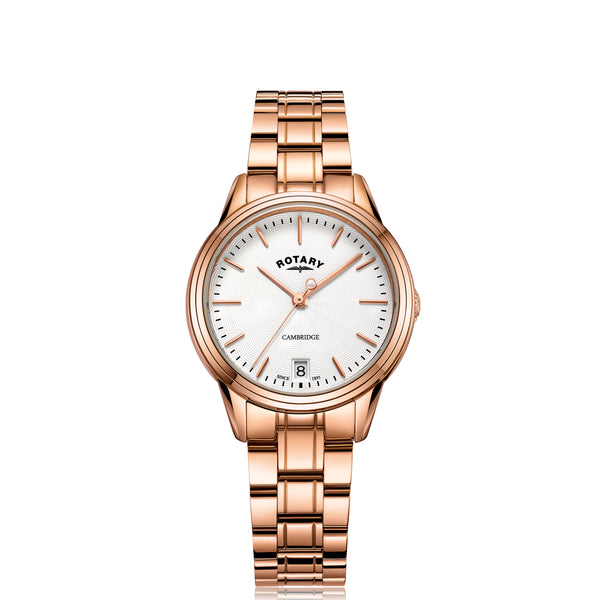 Rotary rose clearance gold watch