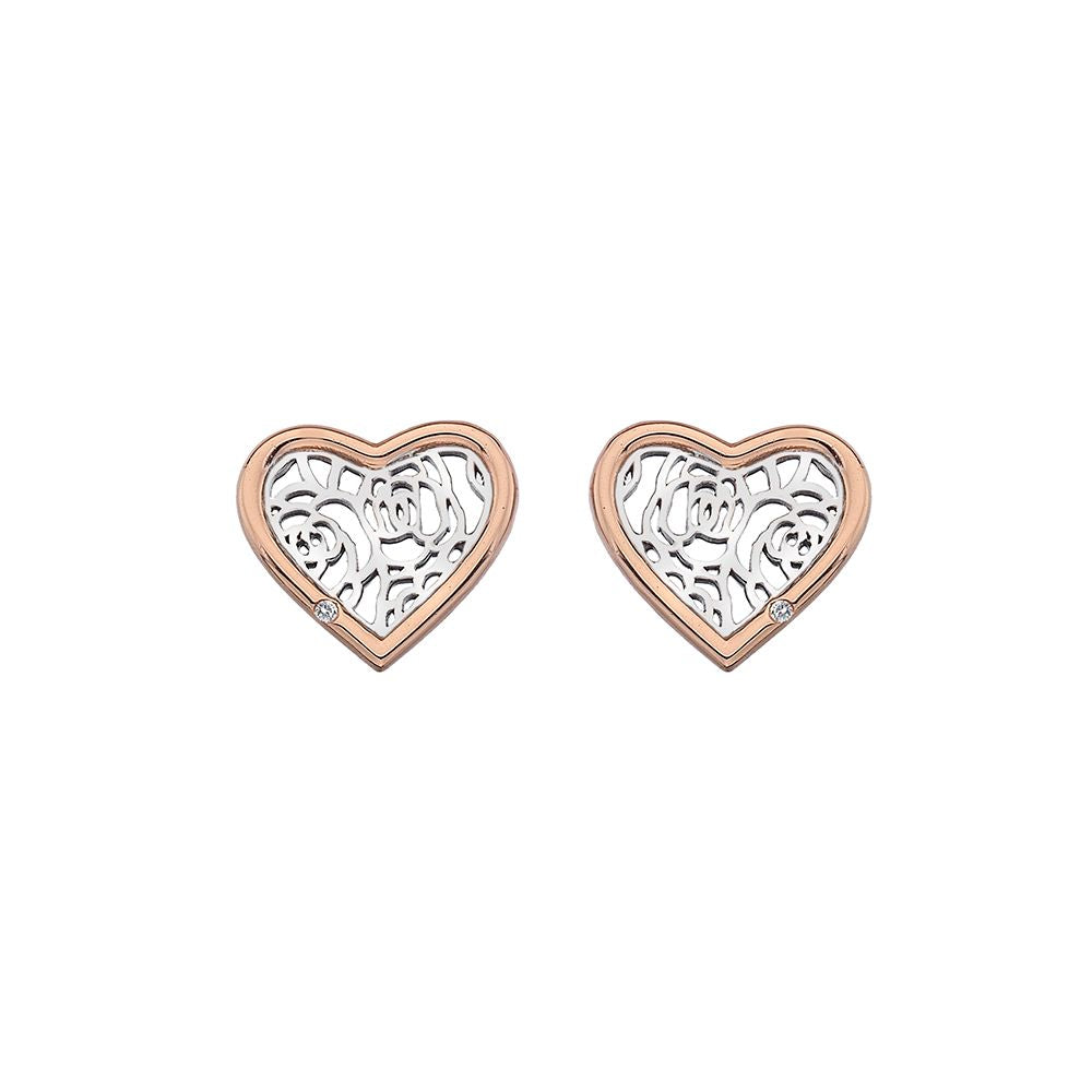 Faith Heart Earrings